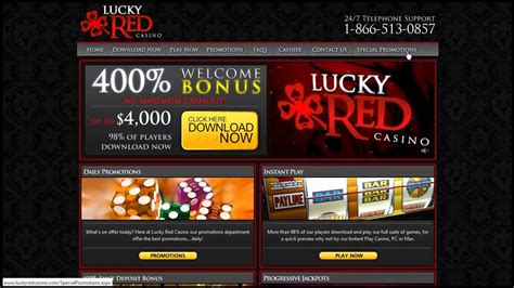 lucky red casino review.